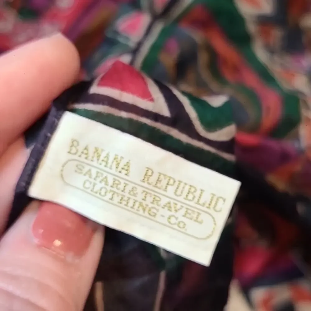 Vintage Banana Republic scarf